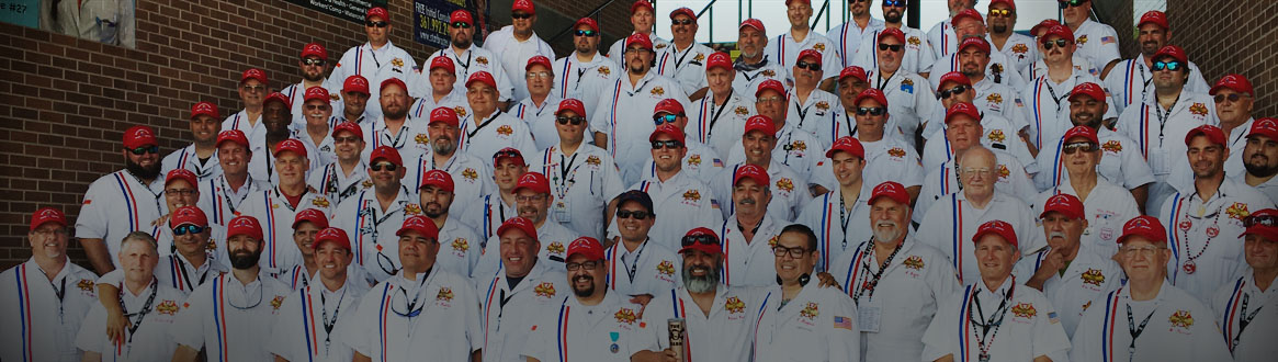 Showing a group of Buc Days Bucaraders.